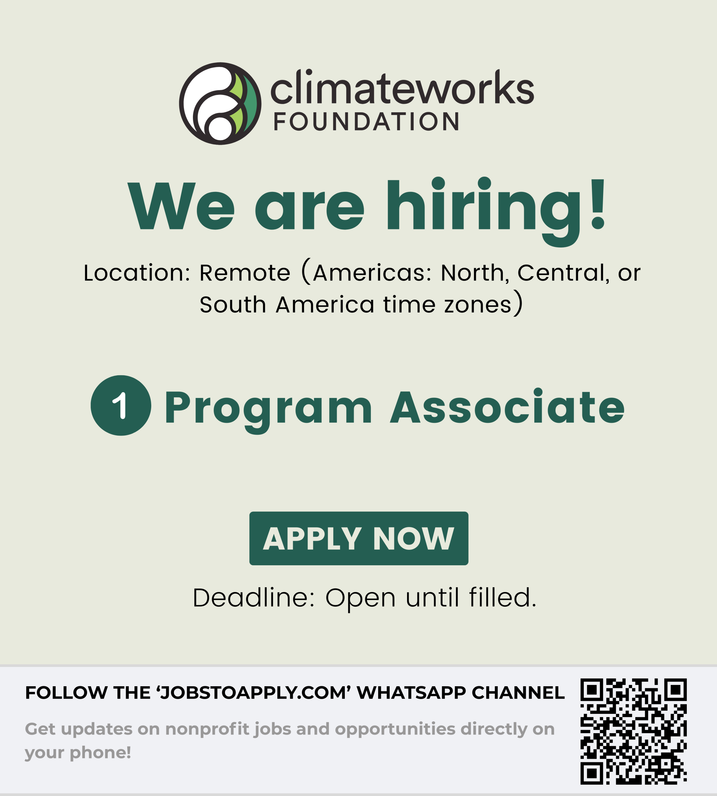 Program Associate 