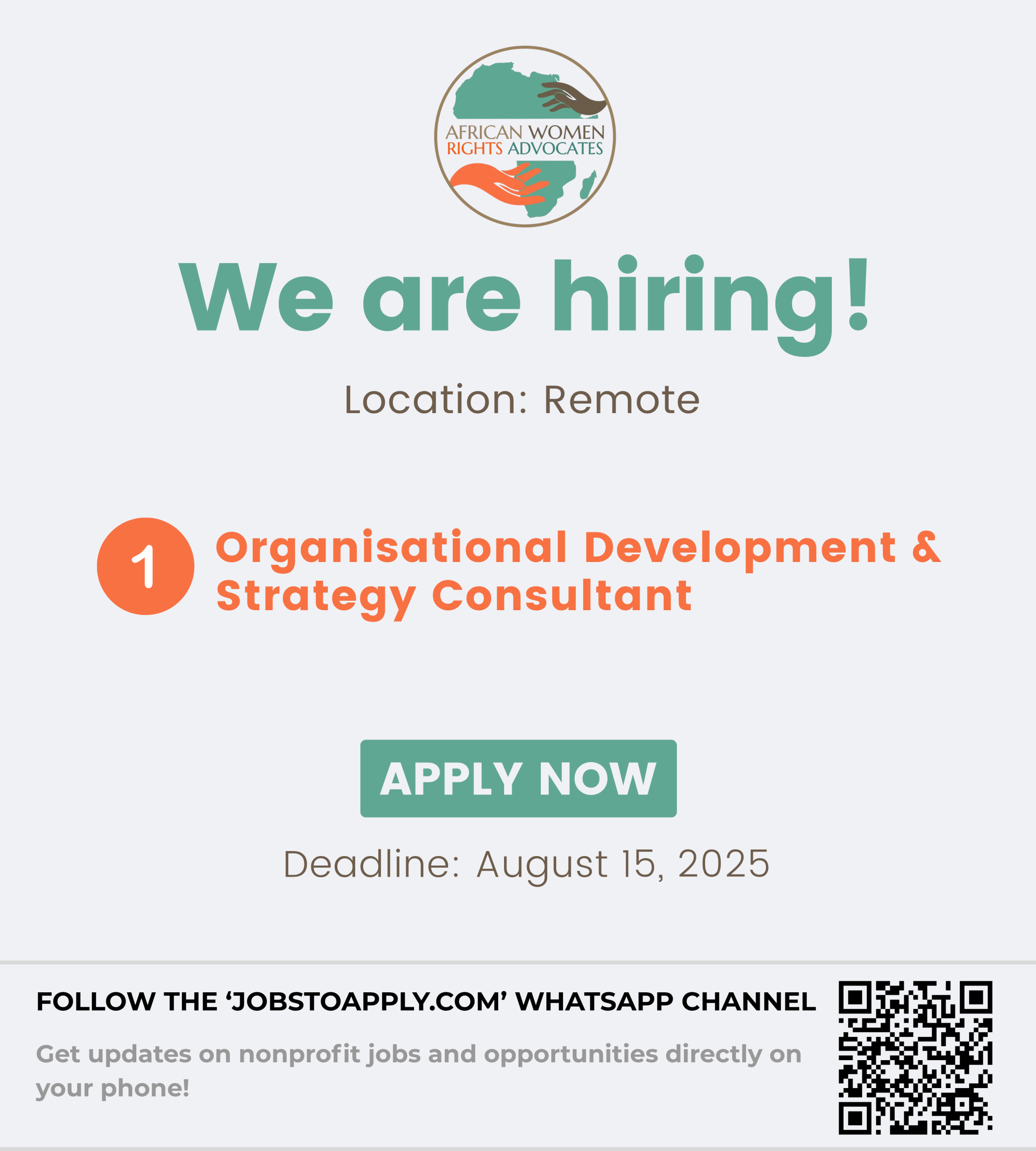 Organisational Development & Strategy Consultant