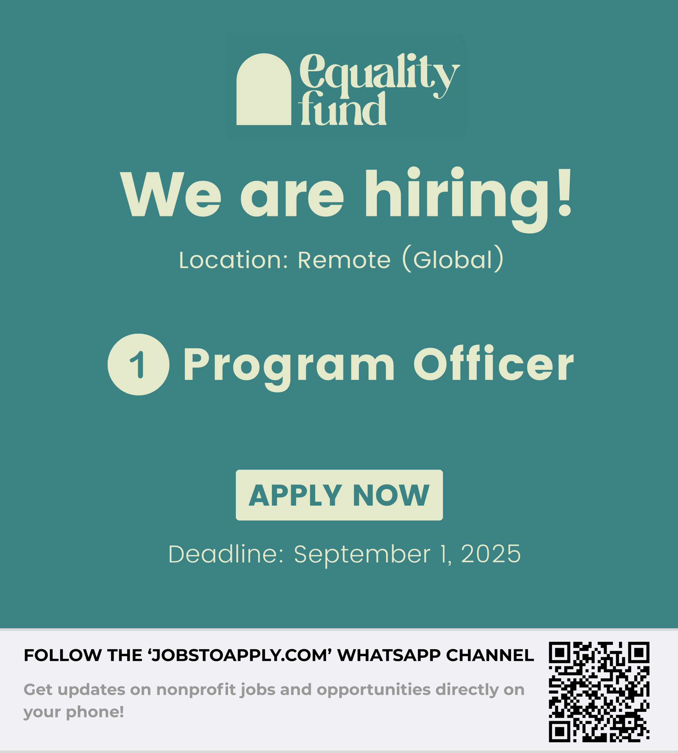 Program Officer (Grantmaking)