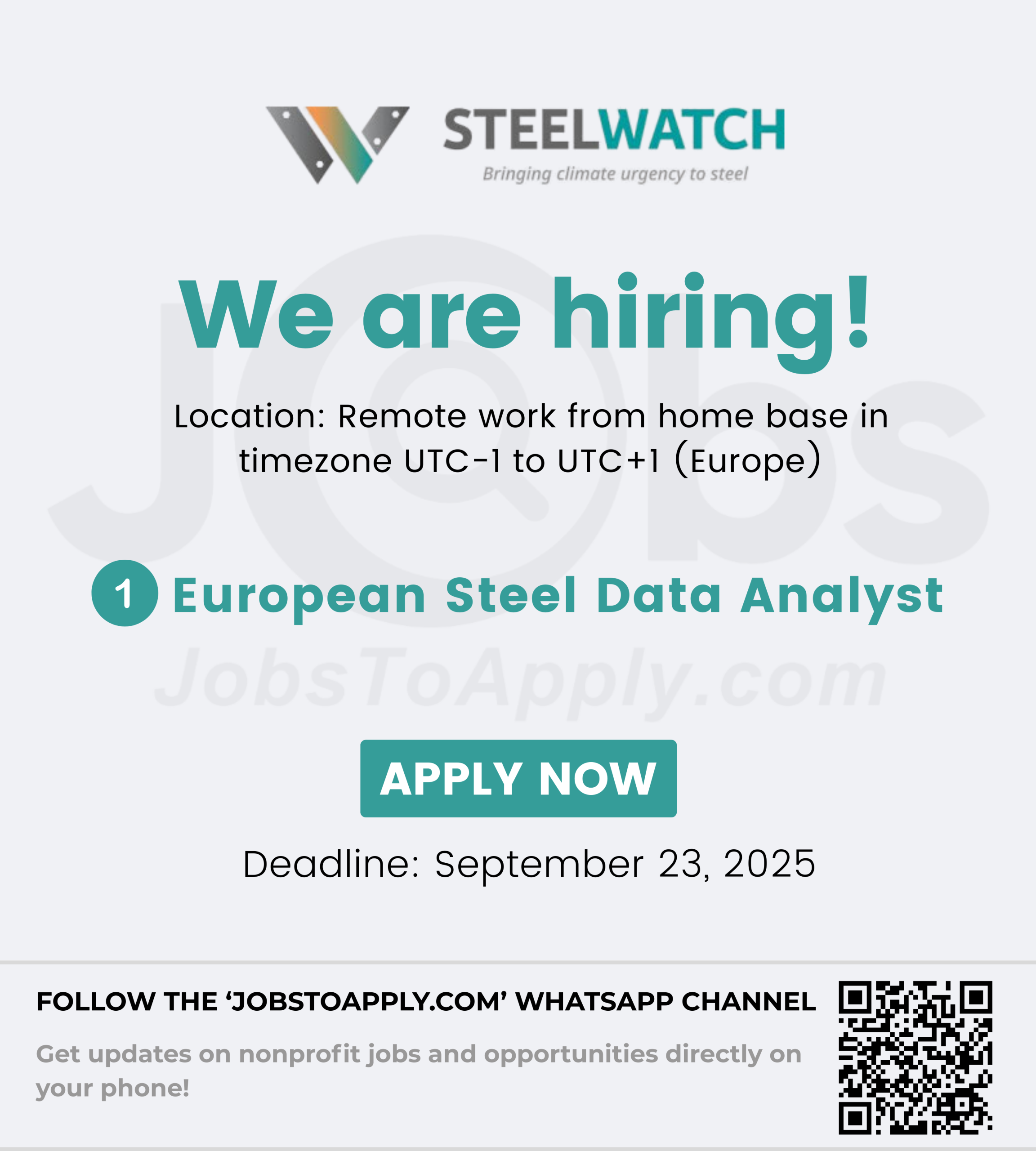 European Steel Data Analyst