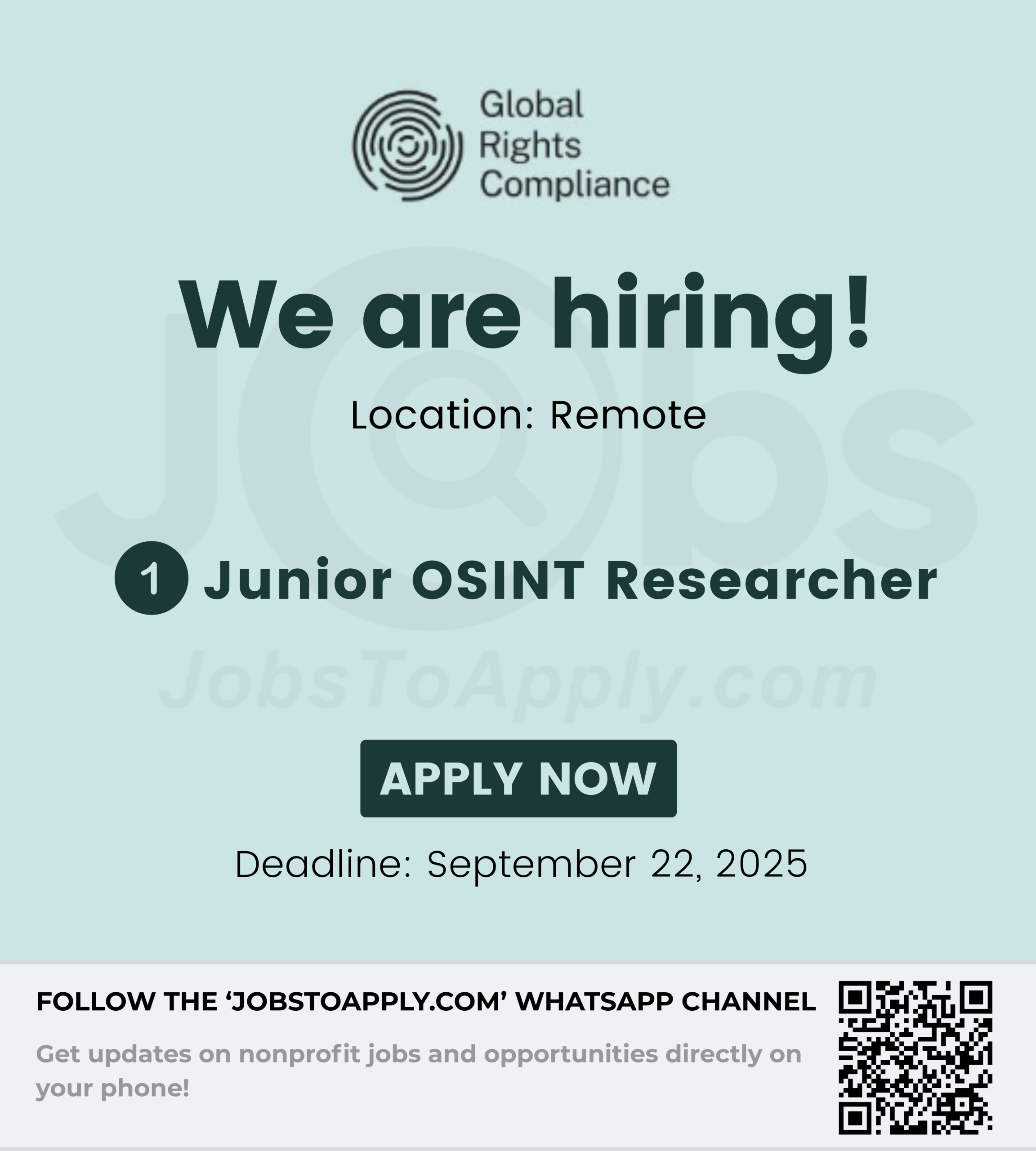 Junior OSINT Researcher