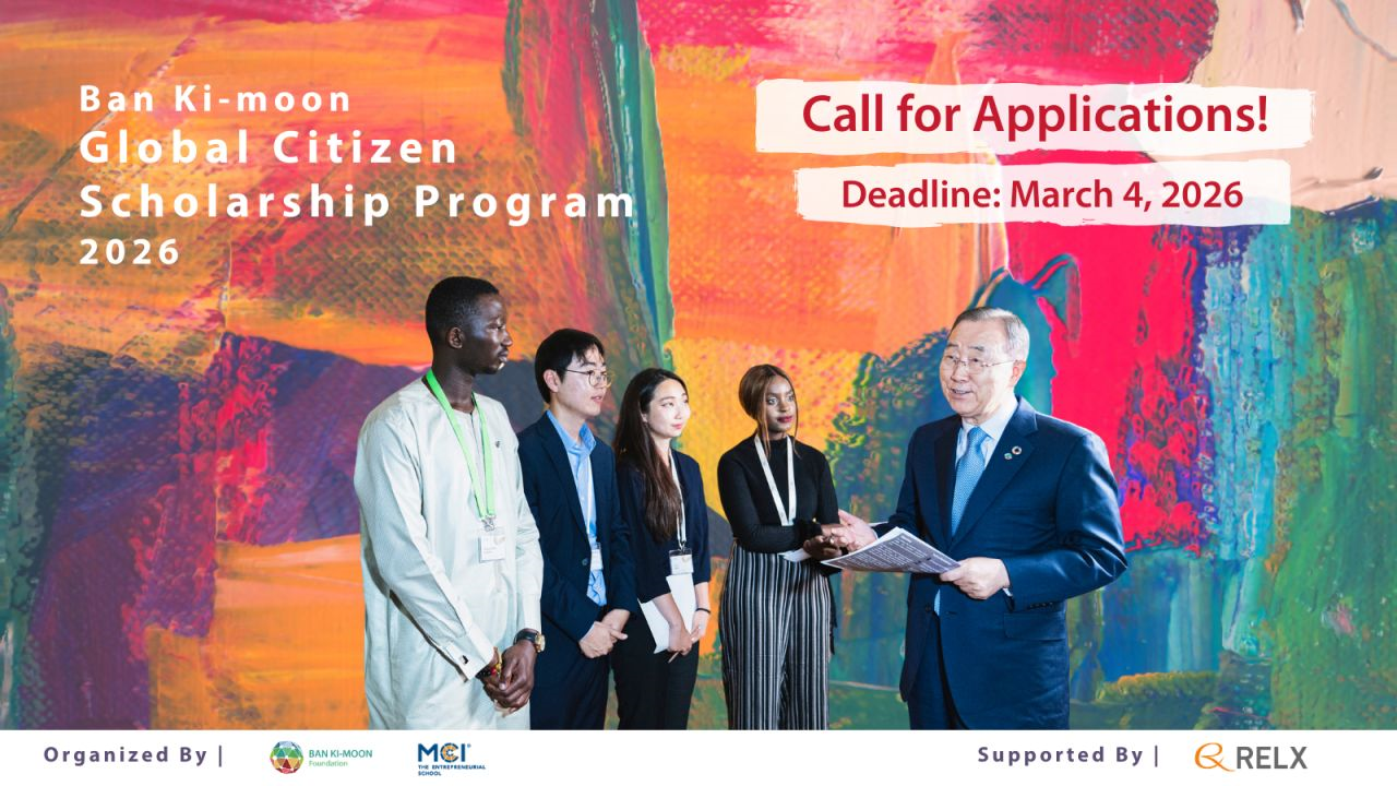 Call for Applications “Global Citizen Scholarship Program 2026”