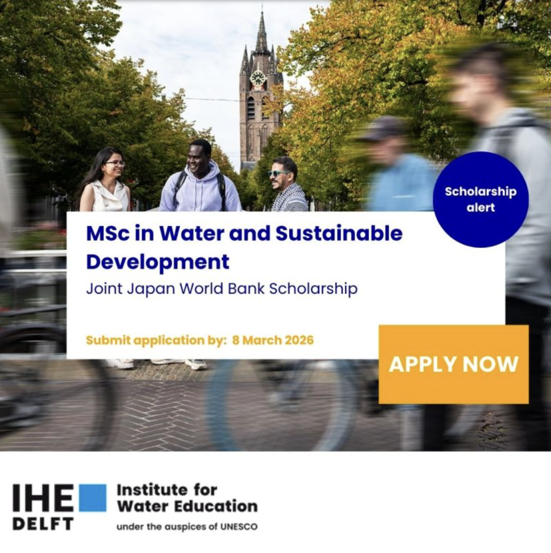 Joint Japan World Bank Graduate Scholarship (JJWBGSP) 