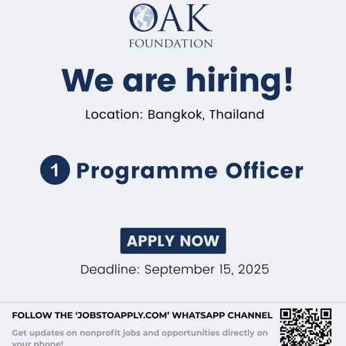 Programme Officer