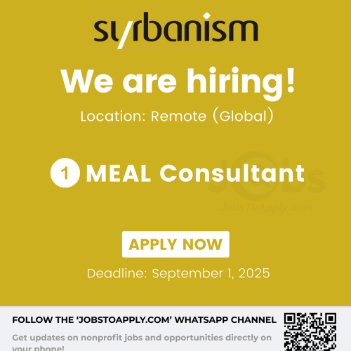MEAL Consultant