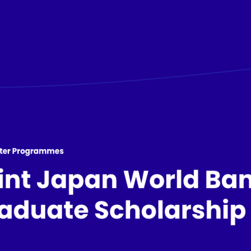 Joint Japan World Bank Graduate Scholarship (JJWBGSP) 