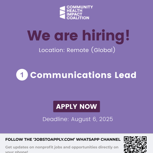 Communications Lead