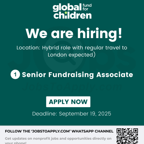 Senior Fundraising Associate
