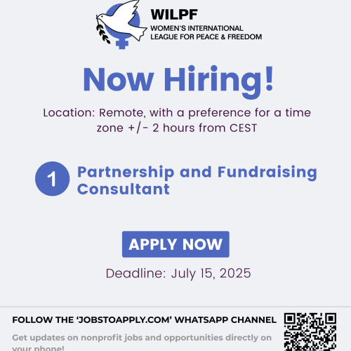 Partnership and Fundraising Consultant