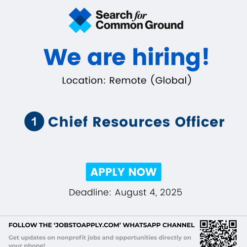 Chief Resources Officer