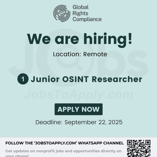 Junior OSINT Researcher