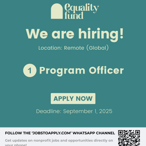 Program Officer (Grantmaking)