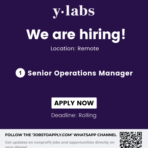Senior Operations Manager (HR)