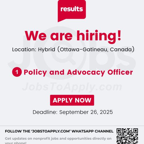 Policy and Advocacy Officer 