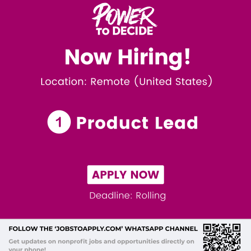 Product Lead
