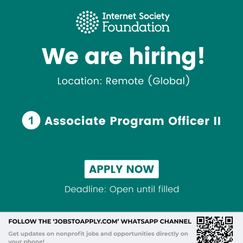 Associate Program Officer II