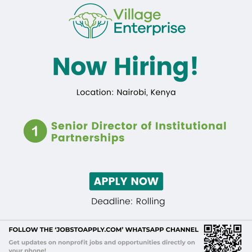 Senior Director of Institutional Partnerships