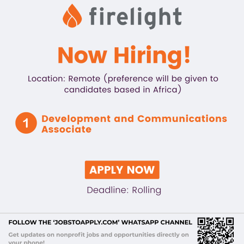 Development and Communications Associate