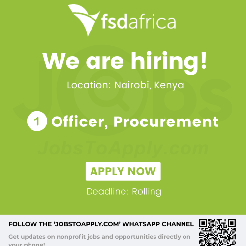 Officer, Procurement